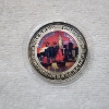 Image 3 : Colorized 1997 Hong Kong Returns to China Toned Commemorative Trade Dollar