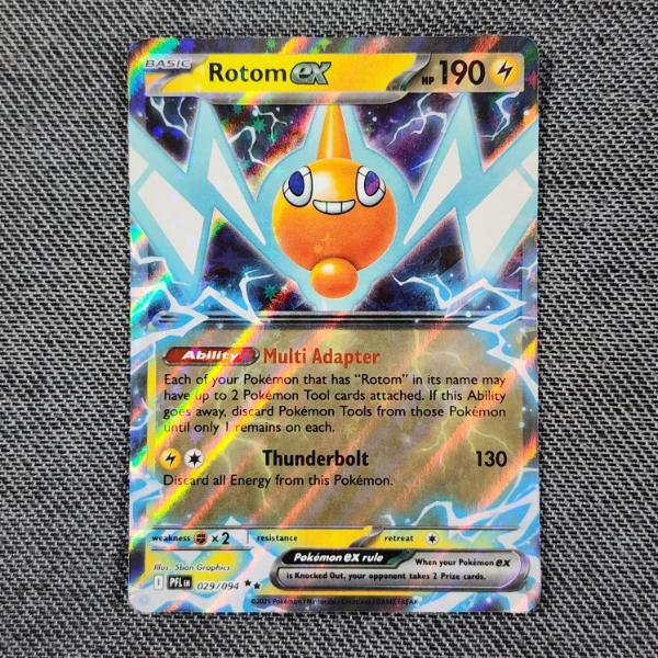 Rotom EX 129/194 Holo Rare Pokemon Trading Card