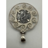 Image 3 : Sterling Silver Pendent Including Greek Hercules Motif Coin 12.5g