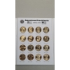 Image 4 : Presdiential Coin Folder With (37) Assorted United States Presidential Dollars - Face Value: $37.00