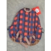Image 2 : Outbound Cotton & Canvas Fall Style Red And Blue Plaid 16'' Brand New Backpack! 