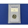 Image 4 : 1906-D Double Eagle Proof Gold Clad AGW: .0311g & 1982-D George Washington Half Dollar 90% Silver