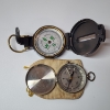 Image 1 : Two Vintage Compasses: GEM Pocket Compass (not working) & Colemen Directional Compass (WORKS!)