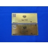 Image 2 : x2 TRB System Membership Trump Patriot Gold Foil Collectible Checks
