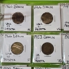 Image 7 : Large Green Binder with Many Assorted World Coins: Italy, Brazil, Columbia, Spain, & More! 