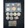 Image 1 : Six 40% Silver Kennedy Half Dollars, 1987 Proof Set, 1959 Lincoln Penny, & NRA Token