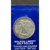 Image 6 : SSCA 20th Century Silver Half Dollar Collection Display Ft Walking Liberty, Franklin & Kennedy