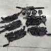 Image 1 : Large Lot of Assorted Paintball Accessories: Pod Harnesses/ Belts, 3 Masks