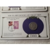 Image 6 : Two U.S. Silver Morgan Dollars in Display Cards & Protective Binder Page - 1884 & 1889