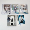 Image 1 : 5 Upper Deck Carolina Panthers AUTOGRAPHED Rookie Authentics Football Trading Cards ft. PATCH Card