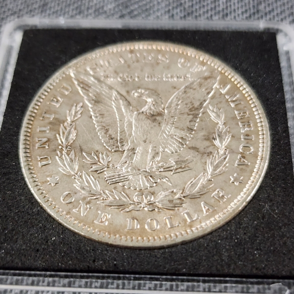 1886 United States 90% Silver Morgan Dollar in Protective Case ~ Minted at Philadelphia Mint!