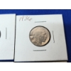 Image 3 : Lot of 4 Buffalo Nickels - Years: 1935, 1936, 1937, 1937