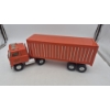 Image 1 : LARGE METAL TRACTOR TRAILOR RIG MAD BY ERTLE - SCHNEIDER TRANSPORT  16 X 9 X 5  EXC CONDITION