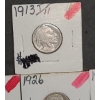 Image 2 : (11) Assorted & Unknown Years U.S Buffalo Nickels - Face Value: $0.55