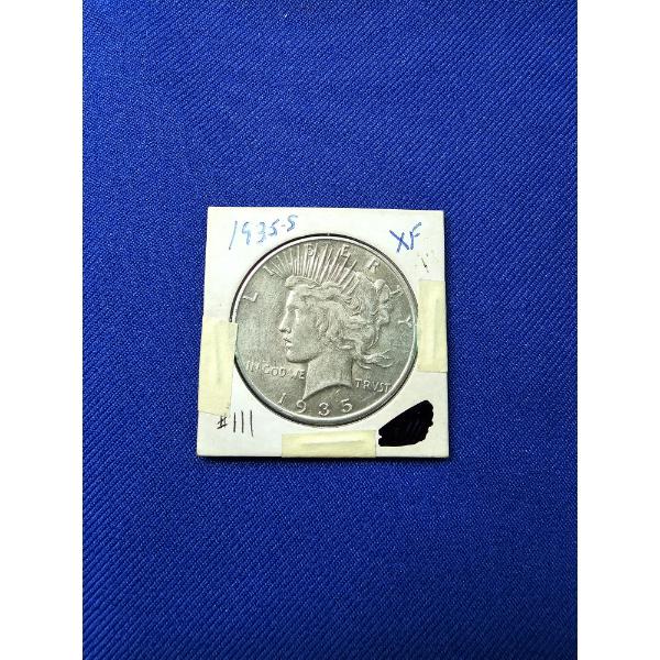 1935-S Silver Peace Dollar - Extra Fine - Great Condition!