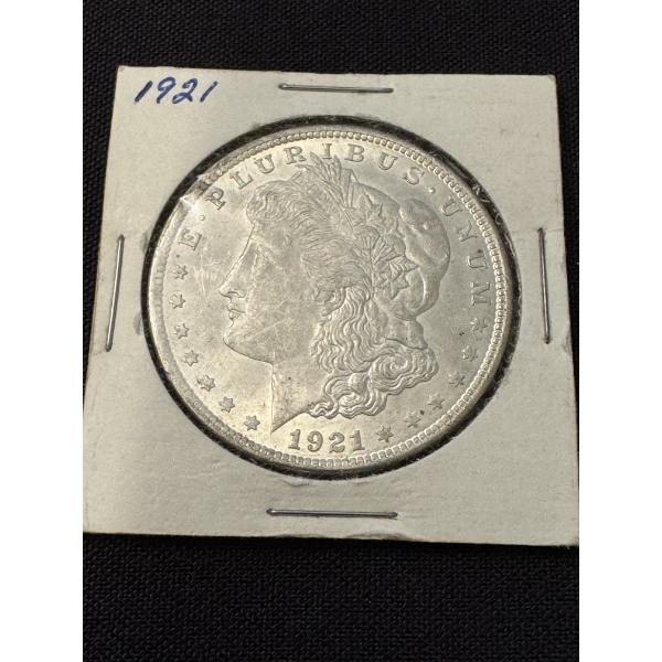 1921 United States Morgan Silver Dollar - Great Detail