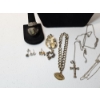Image 3 : Assorted Sterling Silver Jewelry: Necklaces, Rings, Bracelets, Earrings - See Photos! TW: 46.9g