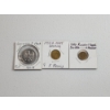 Image 1 : 3 Foreign Coins: 1922-A Germany 3 Mark, 1937-A Nazi Germany 5 Pfenning, 1940 Russia Kopek 