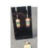 Image 5 : Matching Earrings & Necklace Pendant With Sterling Silver- Total Weight: 11.6g