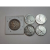 Image 5 : (5) 90% Silver Walking Liberty Half Dollars: 1945-S, (2)1944, 1937, Unknown Year FV: $2.50