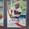 Image 3 : Three Upper Deck AUTOGRAPHED Tampa Bay Buccaneers NUMBERED Rookie Authentics Football Trading Cards
