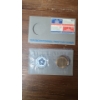 Image 2 : (4) Eisenhower Uncirc Silver Dollars, 1974 Bicentennial Comm Medal & 1974 First Day Cover Medal