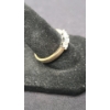 Image 3 : 14K Gold Ring Weighing 2.2 Grams With Clear Stones