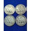 Image 6 : x10 Assorted Years 90% Silver Walking Liberty Half Dollars FV: $5.00