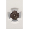Image 3 : NGC Judaea Alex Jannaeus 103-76 BC AE Prutah Biblical "Widow's Mite" OBV Anchor. RV Star VG Grade