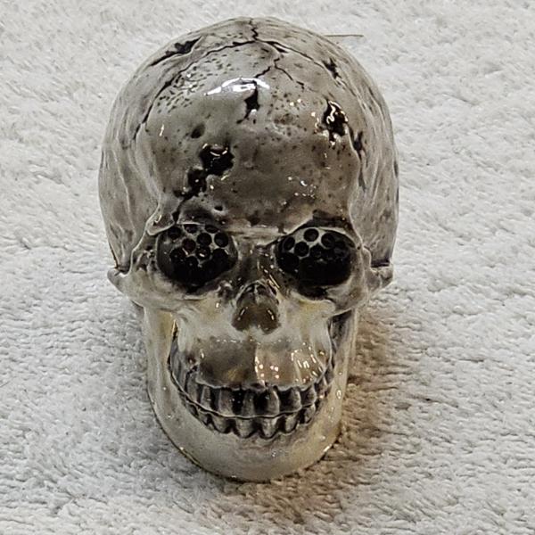 Jeweled Skull Trinket Box (2" Tall)