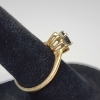 Image 3 : Beautiful 14K Yellow Gold Ring with Onyx Center Stone - Size 5.5 - Total Weight: 2.0g