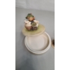 Image 2 : (5) Vintage Collectible Hummel Goebel Porcelain Figurines/Trinket Dish