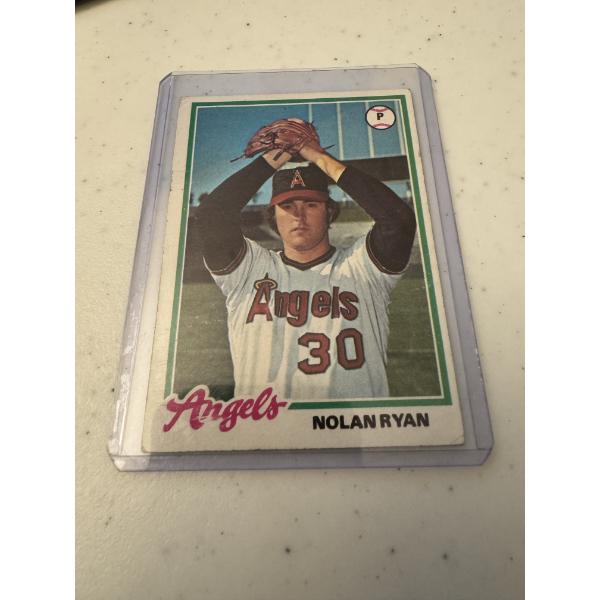 1978 Topps Nolan Ryan Baseball Card - Legendary Card