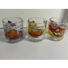 Image 1 : Garfield Collectible Glasses - Set of 3 - McDonald's Collection - 1978 - United Feature Syndicate
