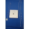 Image 1 : (3) Sterling Silver Necklaces - Weight: 24g