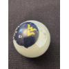Image 3 : Vintage West Virginia Mountaineers Football One Inch Shooter Marble - Mint Condition