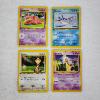 Image 1 : Four Assorted 1ST EDITION Non Holo Vintage Pokemon Trading Card ~ ALL MINT! 