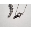 Image 3 : Gorgeous 10K White Gold Round 7-Diamond Journey Pendant Necklace 18" TW: 2.6g