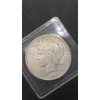 Image 2 : 1923 90% Silver Peace Dollar In Coin Holder