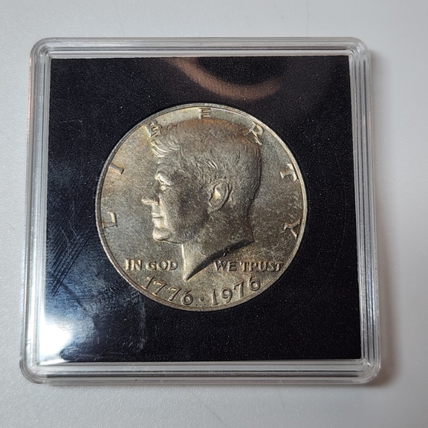 Mis-Stamped 1976 Bicentennial Kennedy Half Dollar 