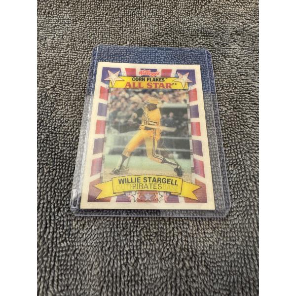 Kellogg's Corn Flakes Willie Stargell Pittsburgh Pirates Baseball Card - Excellent Condition