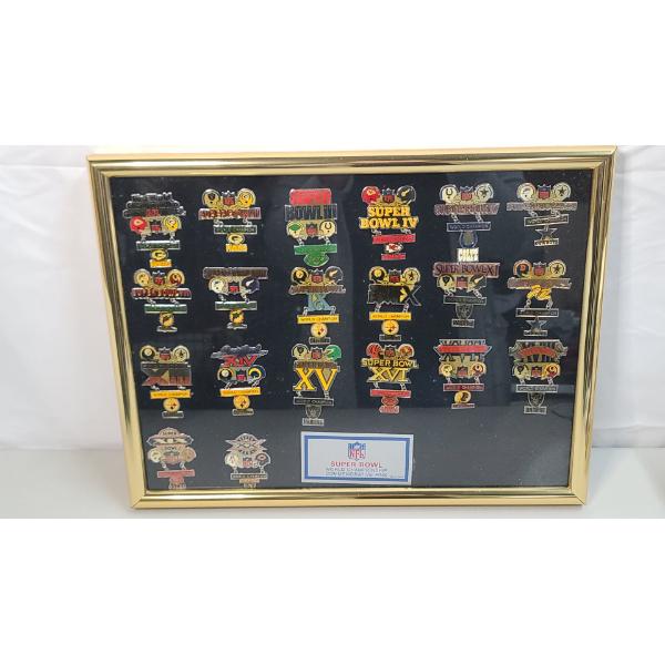 NFL Super Bowl World Championship Commemorative Pins By Peter David Ft. Super Bowl 1-20 Pins