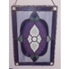 Image 1 : Stained Glass Art - Window Or Wall Hanging Decorative Piece - Appr: 14" x 20" As Pictured - Nice 