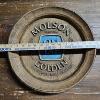 Image 2 : Vintage 15" Molson Golden On Tap Imported From Canada Barrel End Faux Wood Foam Bar Sign