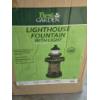 Image 2 : PICKUP IN CANTON - AS SHOWN GARDEN LIGHTHOUSE FOUNTAIN WITH BOX - PUMP ALL INCLUDED WORKS