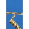 Image 4 : (3) 14K Yellow Gold Non-Matching Earrings - Total Weight: 3.3g