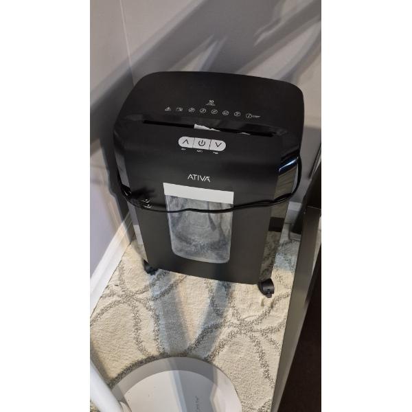 PICKUP IN NORTHFIELD - Excellent Working "ATIVA" Paper Shredder - See Pics