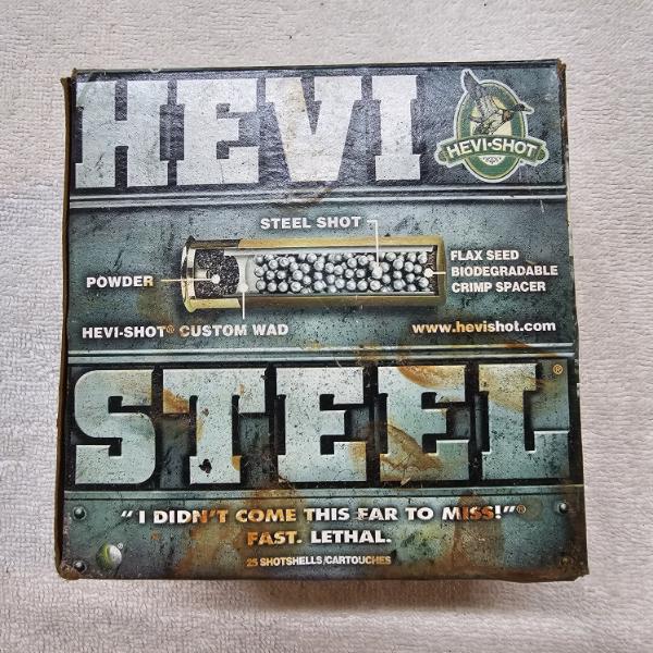 Box of HEVI-Shot HEVI-Steel Waterfowl Ammunition (see description)