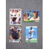 Image 1 : Four Assorted Cleveland Indians Albert Belle Baseball Trading Cards