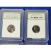 Image 3 : x6 INB Jefferson Nickels Including Keelboat, Peace, DCAM Gem Proof, BU, Assorted Years